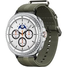 Galaxy Watch8 Classic | 46 мм | 4G LTE | White | Athleisure/Green | S/M, Размер ремешка : S/M, Тип ремешка : Athleisure, Размер корпуса : 46 мм, Подключение часов : Bluetooth / Wi-Fi + 4G LTE, Цвет ремешка: Green, Цвет: White